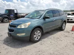 Salvage cars for sale from Copart Houston, TX: 2009 Chevrolet Traverse LS