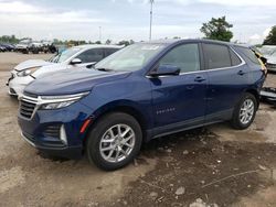 Salvage cars for sale at Woodhaven, MI auction: 2023 Chevrolet Equinox LT