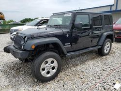 Jeep salvage cars for sale: 2014 Jeep Wrangler Unlimited Sport