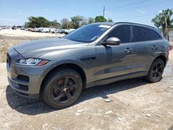 Salvage cars for sale at Riverview, FL auction: 2017 Jaguar F-PACE Premium