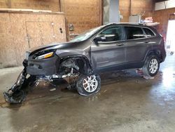 Salvage cars for sale at Ebensburg, PA auction: 2017 Jeep Cherokee Latitude