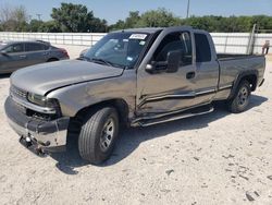Salvage cars for sale at San Antonio, TX auction: 2001 Chevrolet Silverado C1500