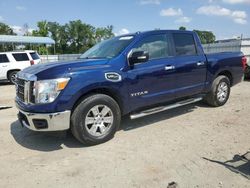 Nissan Titan s salvage cars for sale: 2017 Nissan Titan S