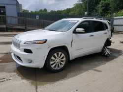 Salvage cars for sale from Copart Spartanburg, SC: 2018 Jeep Cherokee Overland