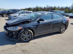 Salvage cars for sale at Brookhaven, NY auction: 2018 Hyundai Elantra SEL