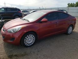 Salvage cars for sale at Greenwood, NE auction: 2013 Hyundai Elantra GLS