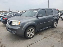 Salvage cars for sale at Grand Prairie, TX auction: 2013 Honda Pilot EXL