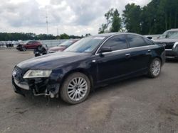 Salvage cars for sale at Dunn, NC auction: 2006 Audi A6 3.2 Quattro