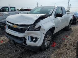 Chevrolet salvage cars for sale: 2016 Chevrolet Colorado LT