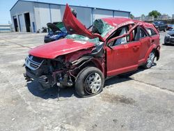 Salvage cars for sale from Copart Tulsa, OK: 2019 Dodge Journey SE