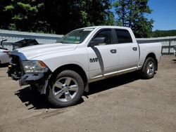 Salvage trucks for sale at Center Rutland, VT auction: 2017 Dodge RAM 1500 SLT