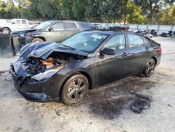 Vehiculos salvage en venta de Copart Ocala, FL: 2022 Hyundai Elantra Blue