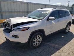 Salvage cars for sale from Copart Dyer, IN: 2016 Jeep Cherokee Latitude