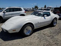 Chevrolet salvage cars for sale: 1977 Chevrolet Corvette