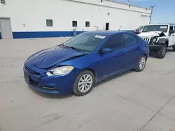 Salvage cars for sale at Farr West, UT auction: 2014 Dodge Dart SE Aero