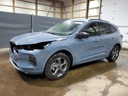 Salvage cars for sale at Columbia Station, OH auction: 2024 Ford Escape ST Line