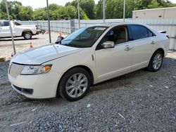 Salvage cars for sale at Augusta, GA auction: 2011 Lincoln MKZ