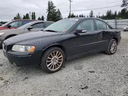 Volvo S60 2.5T salvage cars for sale: 2007 Volvo S60 2.5T