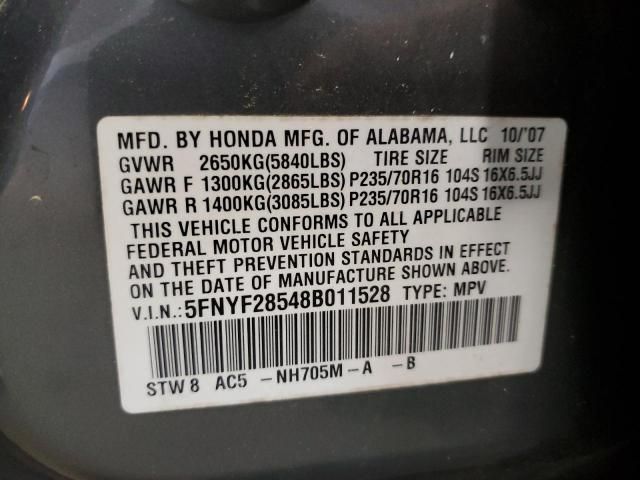 2008 Honda Pilot EXL