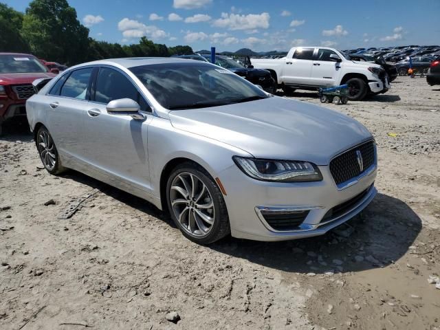 2018 Lincoln MKZ Hybrid Select