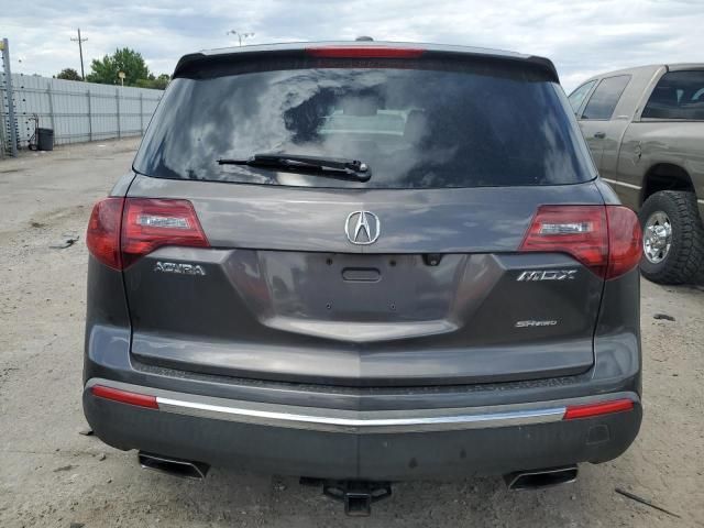 2012 Acura MDX Technology