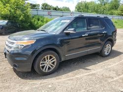 Salvage cars for sale at Davison, MI auction: 2014 Ford Explorer XLT