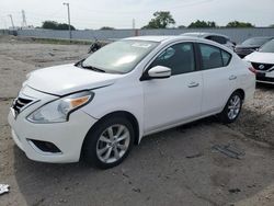Salvage cars for sale at Franklin, WI auction: 2015 Nissan Versa S