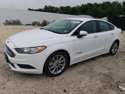 Ford salvage cars for sale: 2017 Ford Fusion SE Hybrid