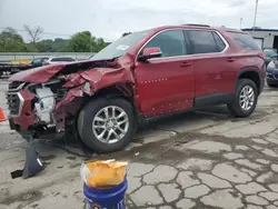 Chevrolet salvage cars for sale: 2018 Chevrolet Traverse LT