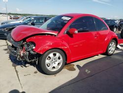 Salvage cars for sale at Grand Prairie, TX auction: 2010 Volkswagen New Beetle