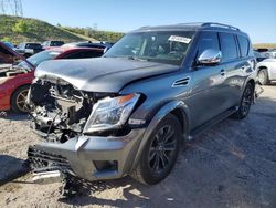 Salvage cars for sale at Littleton, CO auction: 2017 Nissan Armada SV