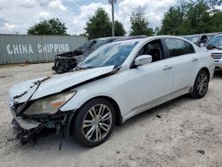 Salvage cars for sale at Midway, FL auction: 2011 Hyundai Genesis 4.6L