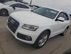 Salvage cars for sale at Grand Prairie, TX auction: 2014 Audi Q5 Premium Plus