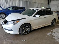 Honda salvage cars for sale: 2016 Honda Accord Sport