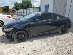 Honda salvage cars for sale: 2013 Honda Civic LX