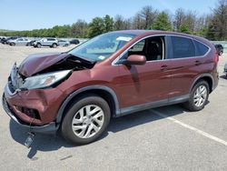 Salvage cars for sale at Brookhaven, NY auction: 2016 Honda CR-V EX