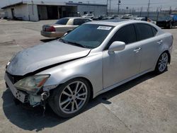 Salvage cars for sale at Sun Valley, CA auction: 2007 Lexus IS 250