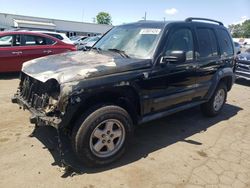 Burn Engine Cars for sale at auction: 2007 Jeep Liberty Sport