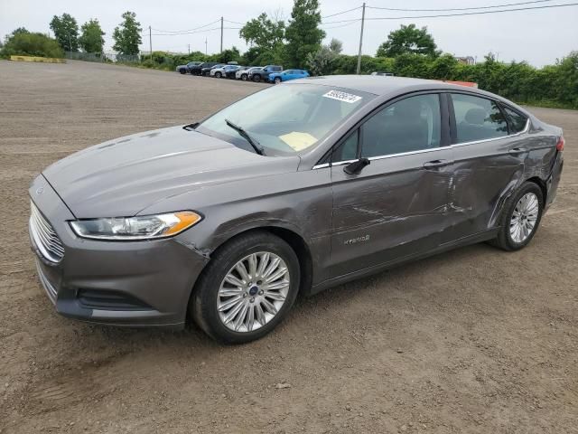 2013 Ford Fusion SE Hybrid