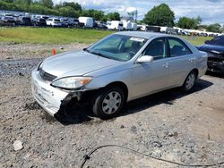 Salvage cars for sale at Hillsborough, NJ auction: 2004 Toyota Camry LE