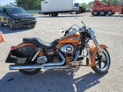 Salvage motorcycles for sale at Milwaukee, WI auction: 2014 Harley-Davidson FLD Switchback