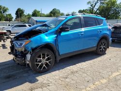 Toyota Vehiculos salvage en venta: 2017 Toyota Rav4 HV SE