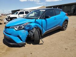 Toyota c-hr Vehiculos salvage en venta: 2019 Toyota C-HR XLE