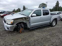Salvage cars for sale from Copart Graham, WA: 2012 Toyota Tacoma Double Cab