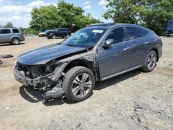 Salvage cars for sale at Baltimore, MD auction: 2013 Honda Crosstour EXL