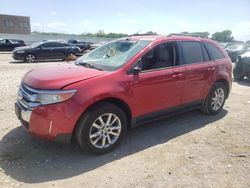 Salvage cars for sale at Kansas City, KS auction: 2012 Ford Edge SEL