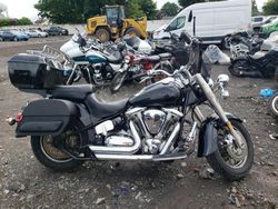 Salvage motorcycles for sale at Hillsborough, NJ auction: 2000 Yamaha XV1600 AL