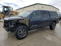 Salvage cars for sale at Haslet, TX auction: 2015 Nissan Titan S