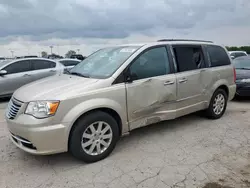 Salvage cars for sale at Indianapolis, IN auction: 2016 Chrysler Town & Country Touring