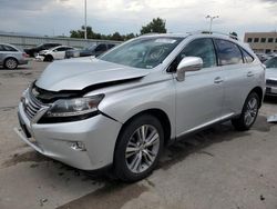 Salvage cars for sale at Littleton, CO auction: 2015 Lexus RX 350 Base